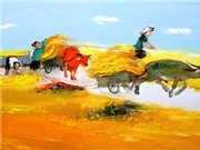 Bóng đá anh, ngoại hạng anh, lịch thi đấu euro 2012, Triển lãm tranh về làng quê Bắc bộ